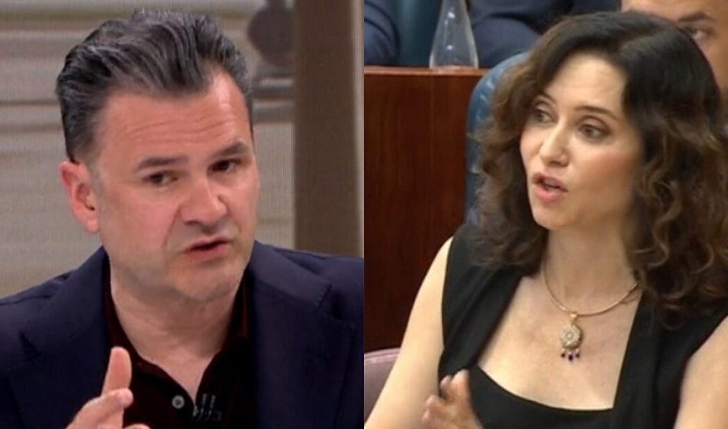 Iñaki López e Isabel Díaz Ayuso.