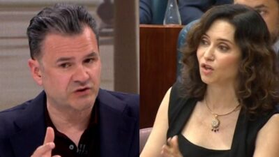 Iñaki López e Isabel Díaz Ayuso.