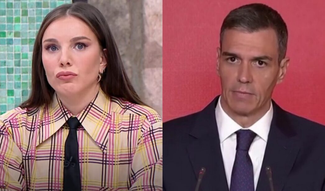 Inés Hernand y Pedro Sánchez.