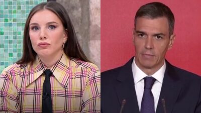 Inés Hernand y Pedro Sánchez.
