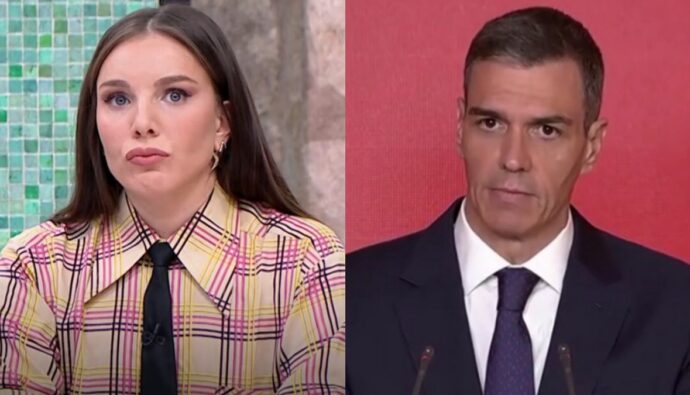 Inés Hernand y Pedro Sánchez.