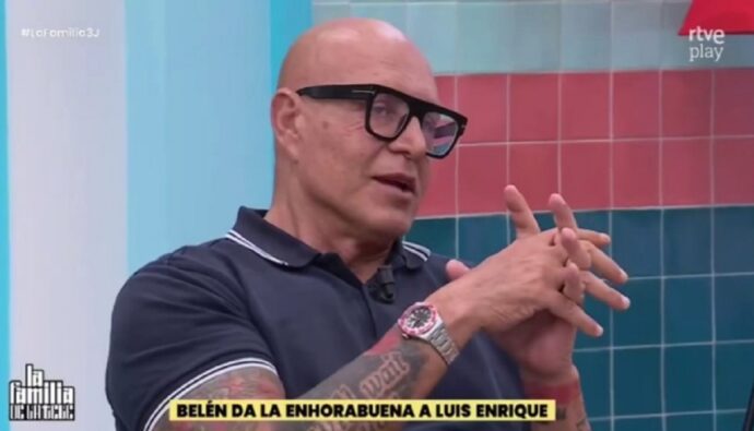 Kiko Matamoros en 'La familia de la tele'.
