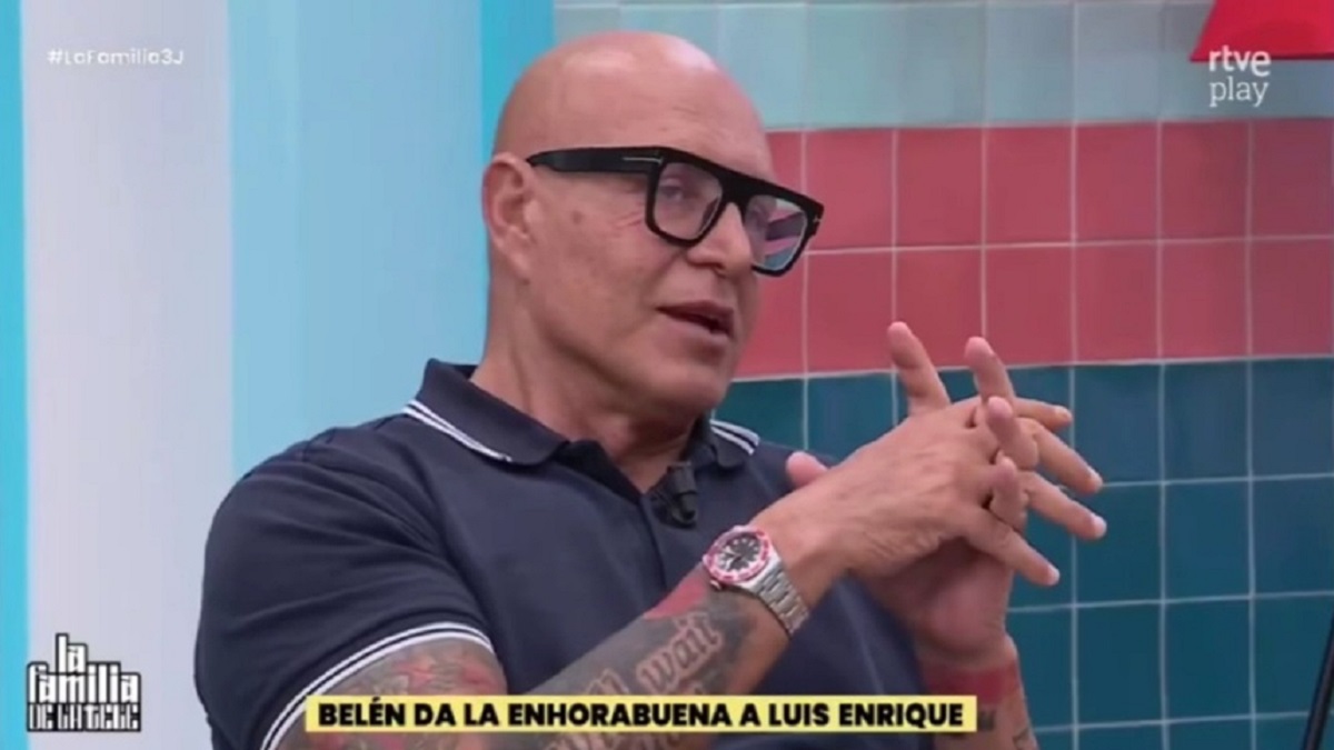Kiko Matamoros en 'La familia de la tele'.