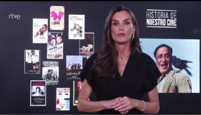 Doña Letiza en 'Historia de nuestro cine'.