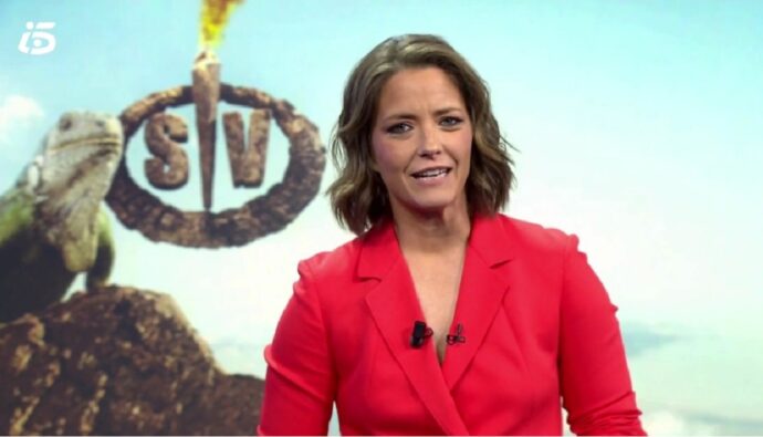 María Casado en 'Informativos Telecinco'.