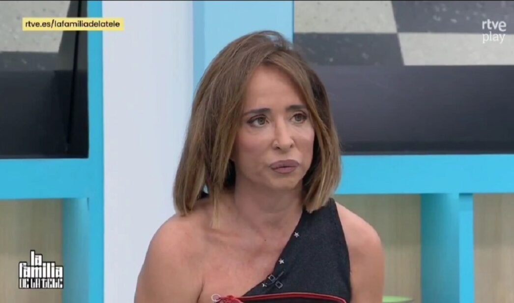 María Patiño en 'La familia de la tele'.