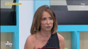 María Patiño en 'La familia de la tele'.