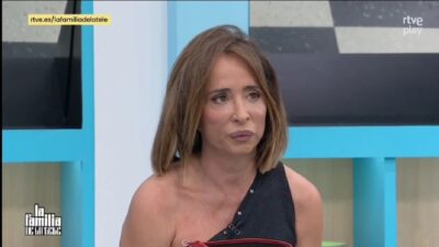 María Patiño en 'La familia de la tele'.