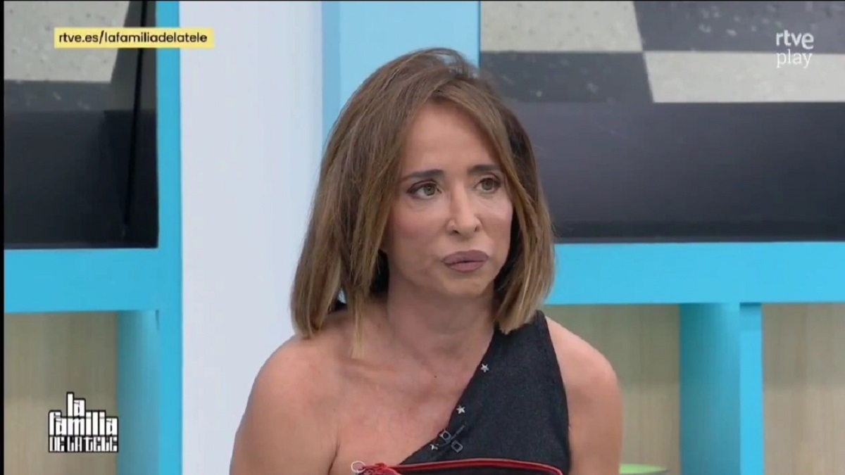 María Patiño en 'La familia de la tele'.