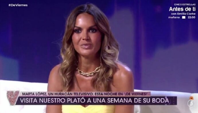 Marta López en 'De viernes'.