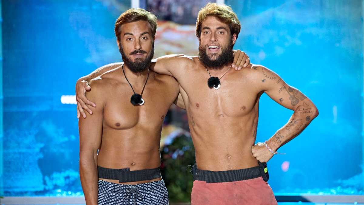Borja y Montoya en la final de 'Supervivientes 2025'.