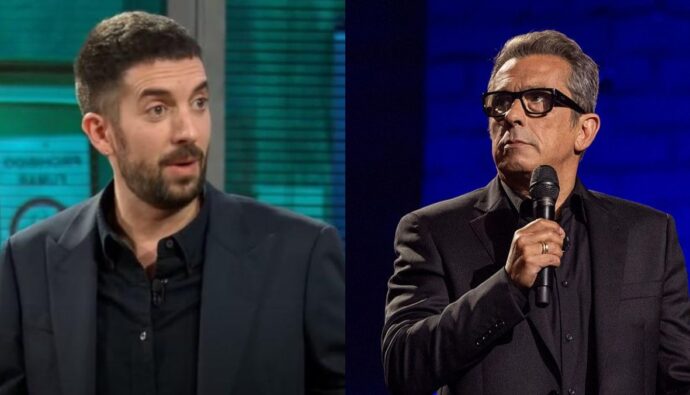 David Broncano en 'La revuelta' y Andreu Buenafuente en 'Futuro impefecto'.