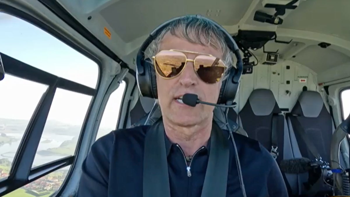 Jesús Calleja en 'Volando voy, volando vengo'.