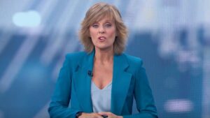 Marta Carazo en el 'Telediario 2'.