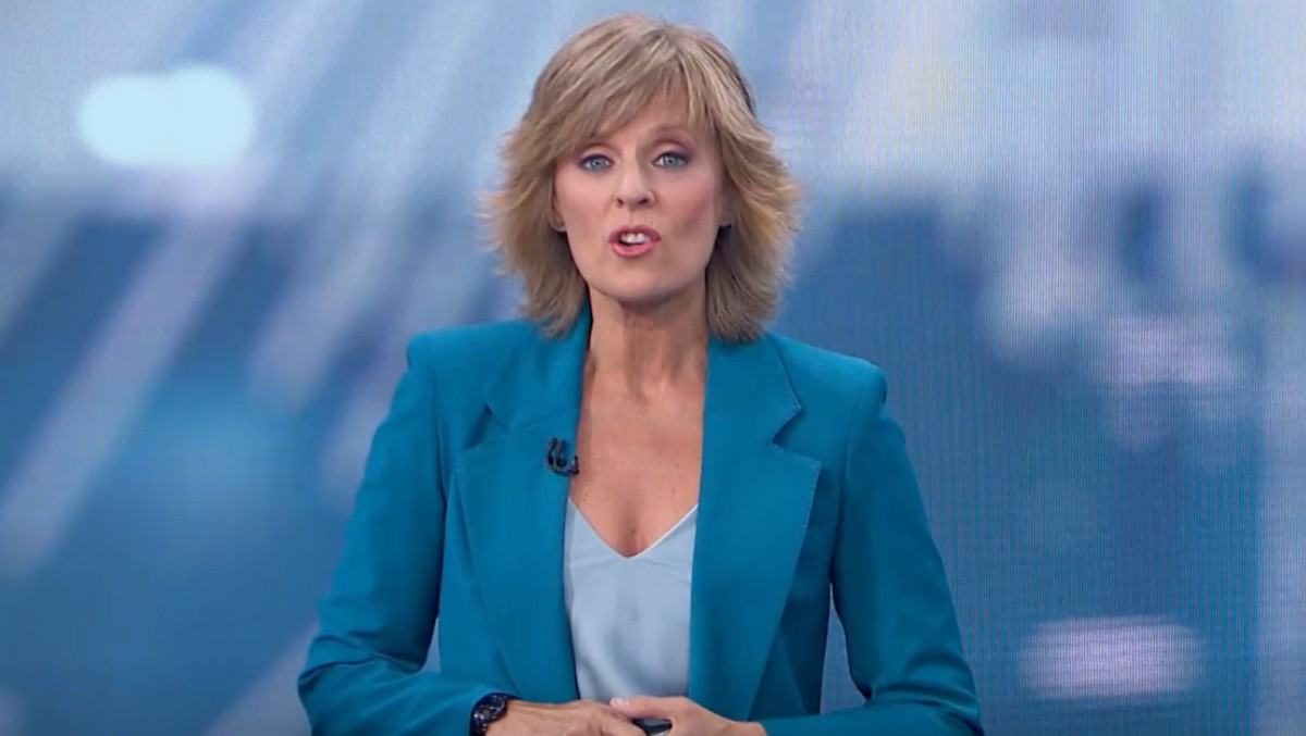 Marta Carazo en el 'Telediario 2'.