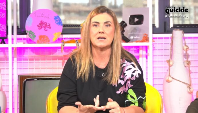 Carlota Corredera en 'Ni que fuéramos Tentáculos'.