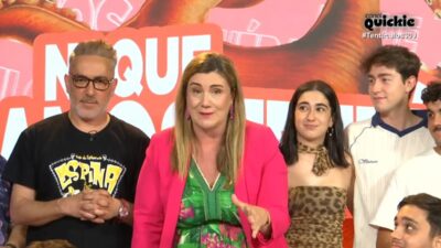 Carlota Corredera y el equipo de 'Ni que fuéramos tentáculos'.