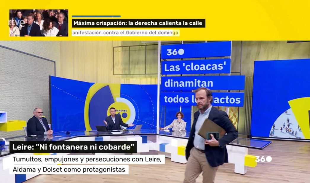 Chapu Apalaoza abandona 'Mañaneros 360', el programa de Javier Ruiz.