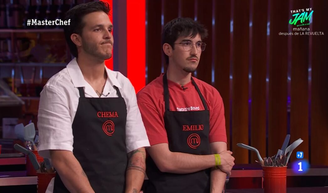 Chema y Emilio en 'MasterChef 13'.