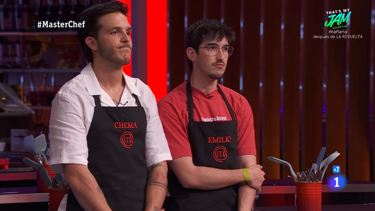 Chema y Emilio en 'MasterChef 13'.