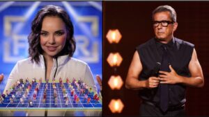 Chenoa en 'The Floor' y Andreu Buenafuente en 'Futuro Imperfecto'
