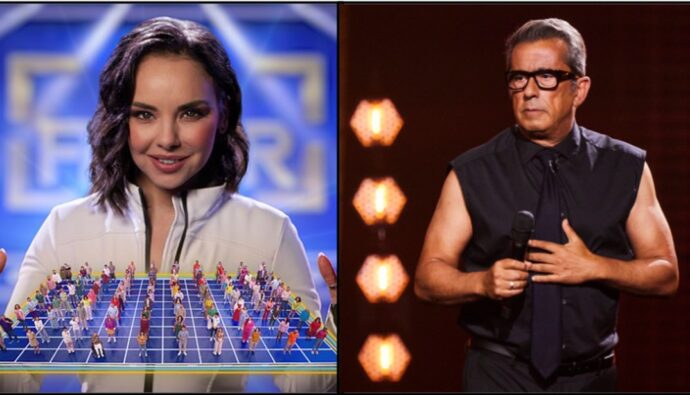Chenoa en 'The Floor' y Andreu Buenafuente en 'Futuro Imperfecto'