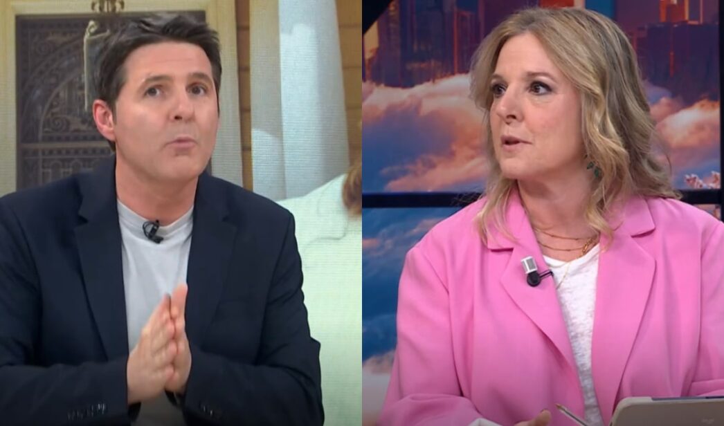 Jesús Cintora y Susana Burgos en 'Malas lenguas'.