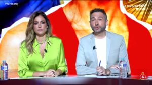 Verónica Dulanto y Frank Blanco en 'Tardear'.