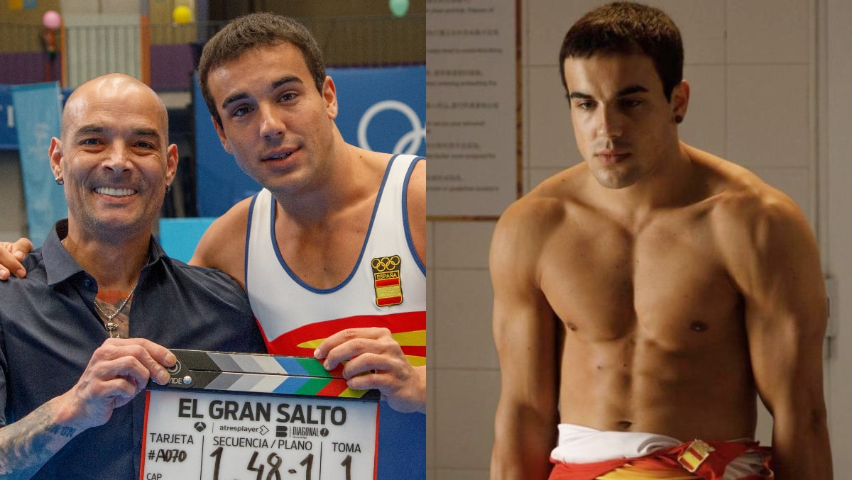 Gervasio Deferr y Óscar Casas en 'El gran salto'.
