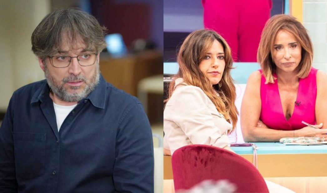 Jordi Évole y 'La familia de la tele'.