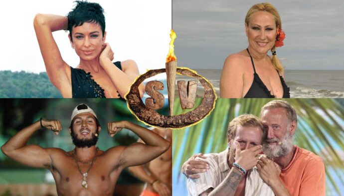 Daniel Cardone, Rosa Benito, Omar Montes, Rubén Torres y Pedro García Aguado, ganadores de 'Supervivientes'