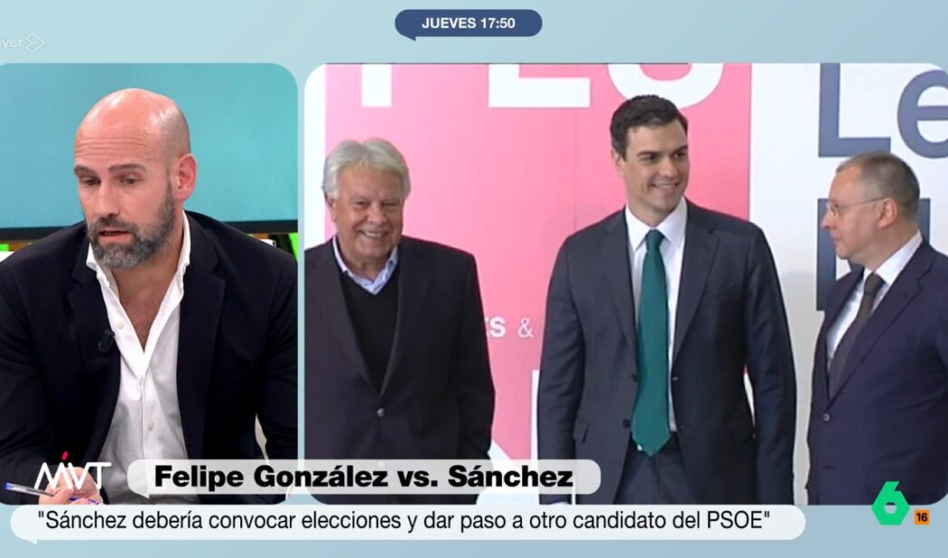 Gonzalo Miró en 'Más vale tarde'.