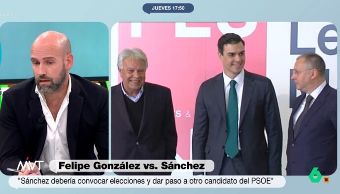 Gonzalo Miró en 'Más vale tarde'.