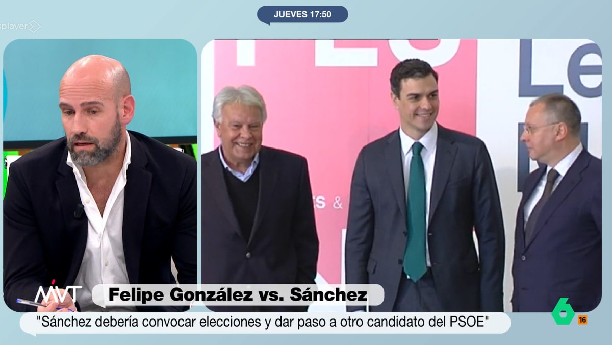 Gonzalo Miró en 'Más vale tarde'.
