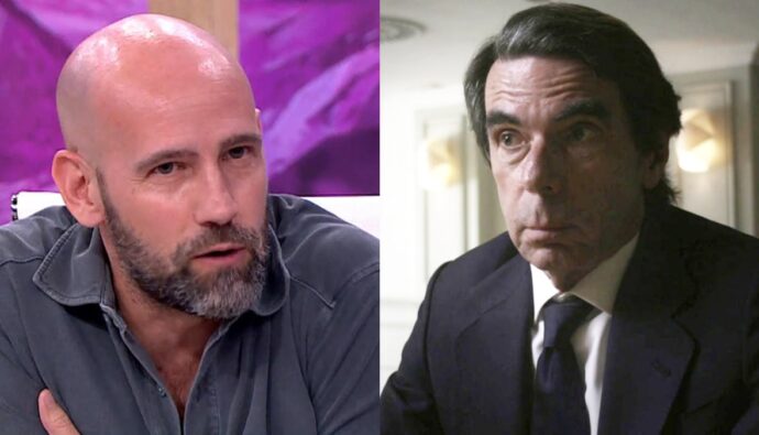 Gonzalo Miró y José María Aznar.