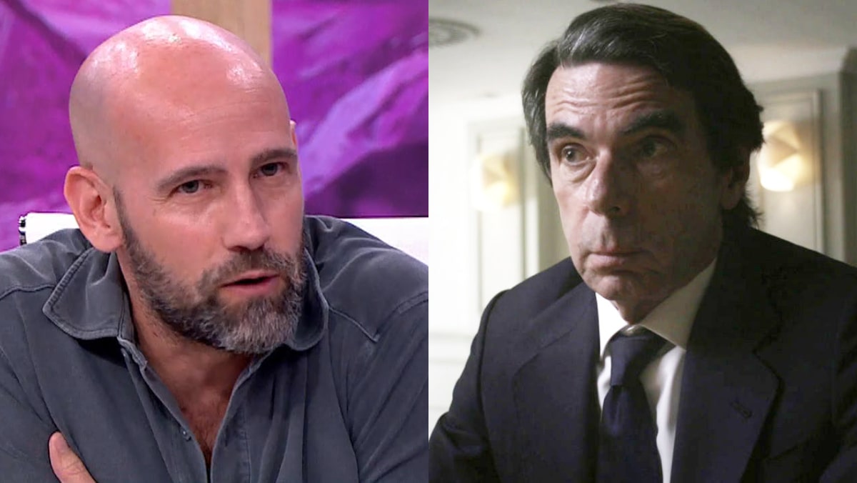 Gonzalo Miró y José María Aznar.