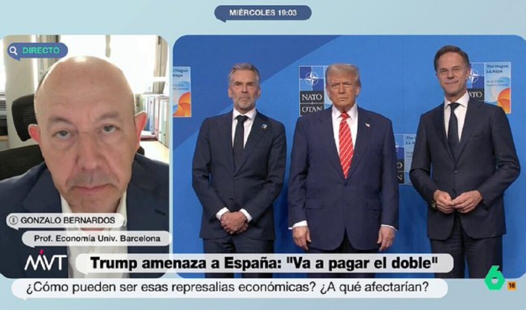 Gonzalo Bernardos en 'Más Vale Tarde'.