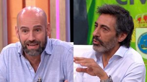Gonzalo Miró y Juan del Val en 'La Roca'.