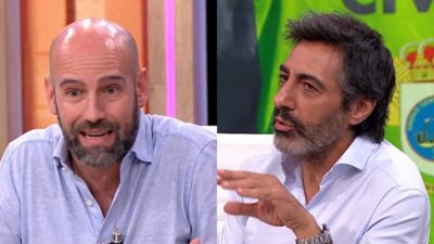 Gonzalo Miró y Juan del Val en 'La Roca'.