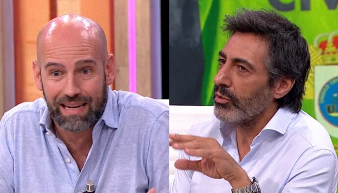 Gonzalo Miró y Juan del Val en 'La Roca'.