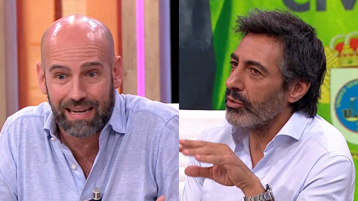 Gonzalo Miró y Juan del Val en 'La Roca'.