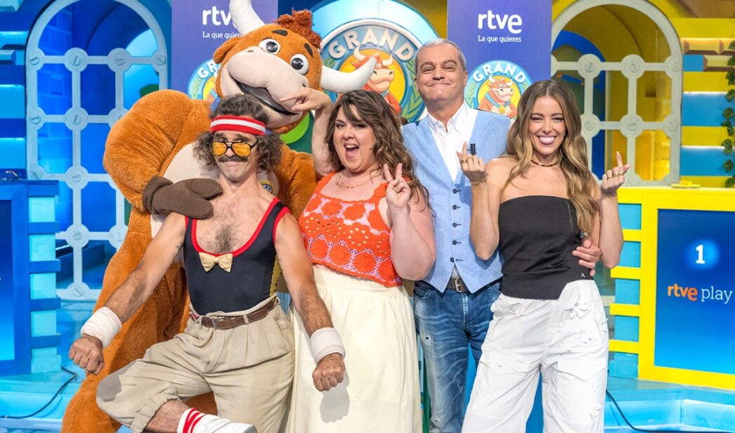 Ramón García y el equipo de 'El Grand Prix 2025'.
