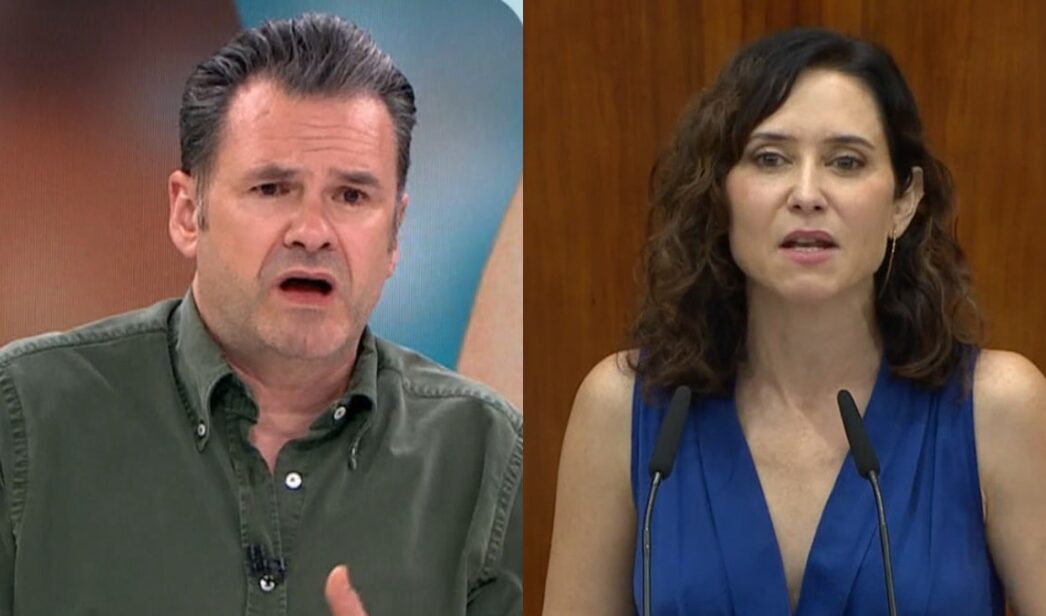 Iñaki López e Isabel Díaz Ayuso.