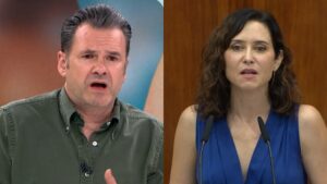 Iñaki López e Isabel Díaz Ayuso.