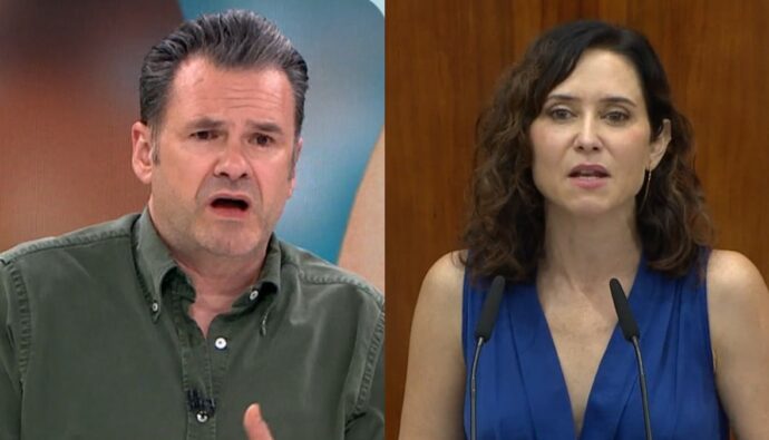 Iñaki López e Isabel Díaz Ayuso.