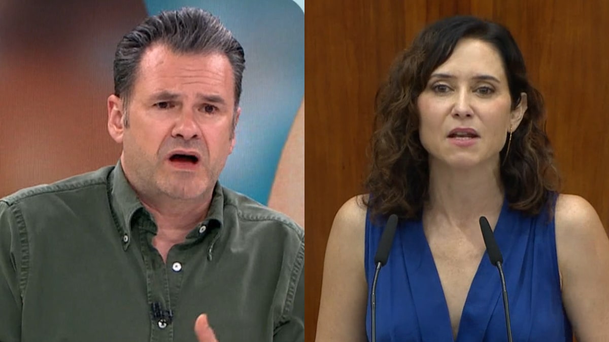 Iñaki López e Isabel Díaz Ayuso.