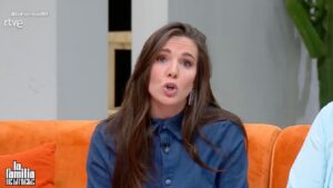 Inés Hernand en 'La familia de la tele'.