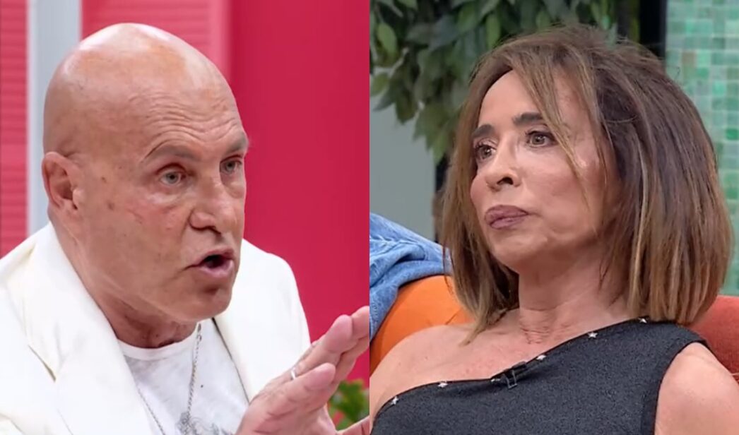 Kiko Matamoros y María Patiño en 'La familia de la tele'.