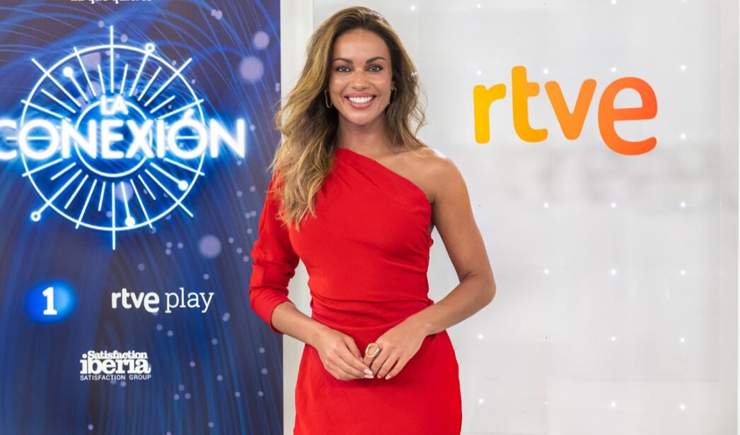 Lara Álvarez en la presentación de 'La conexión'.