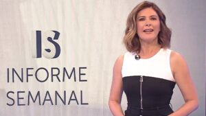 Lara Siscar en 'Informe Semanal'.